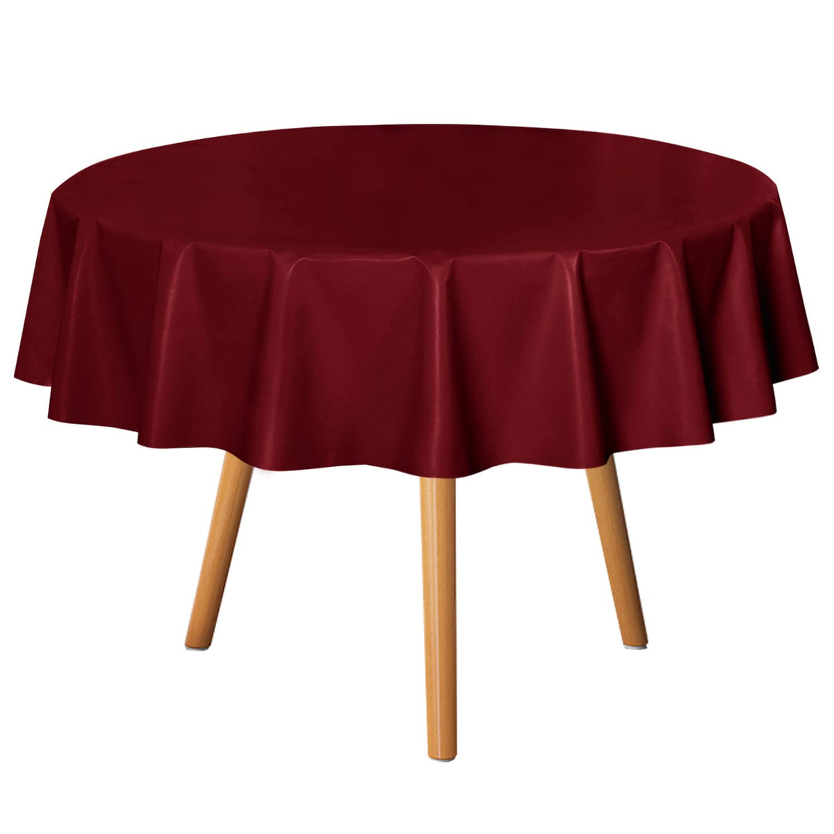 sancua Clear Plastic Table Cover Protector Waterproof Tablecloth 60x84 Inch