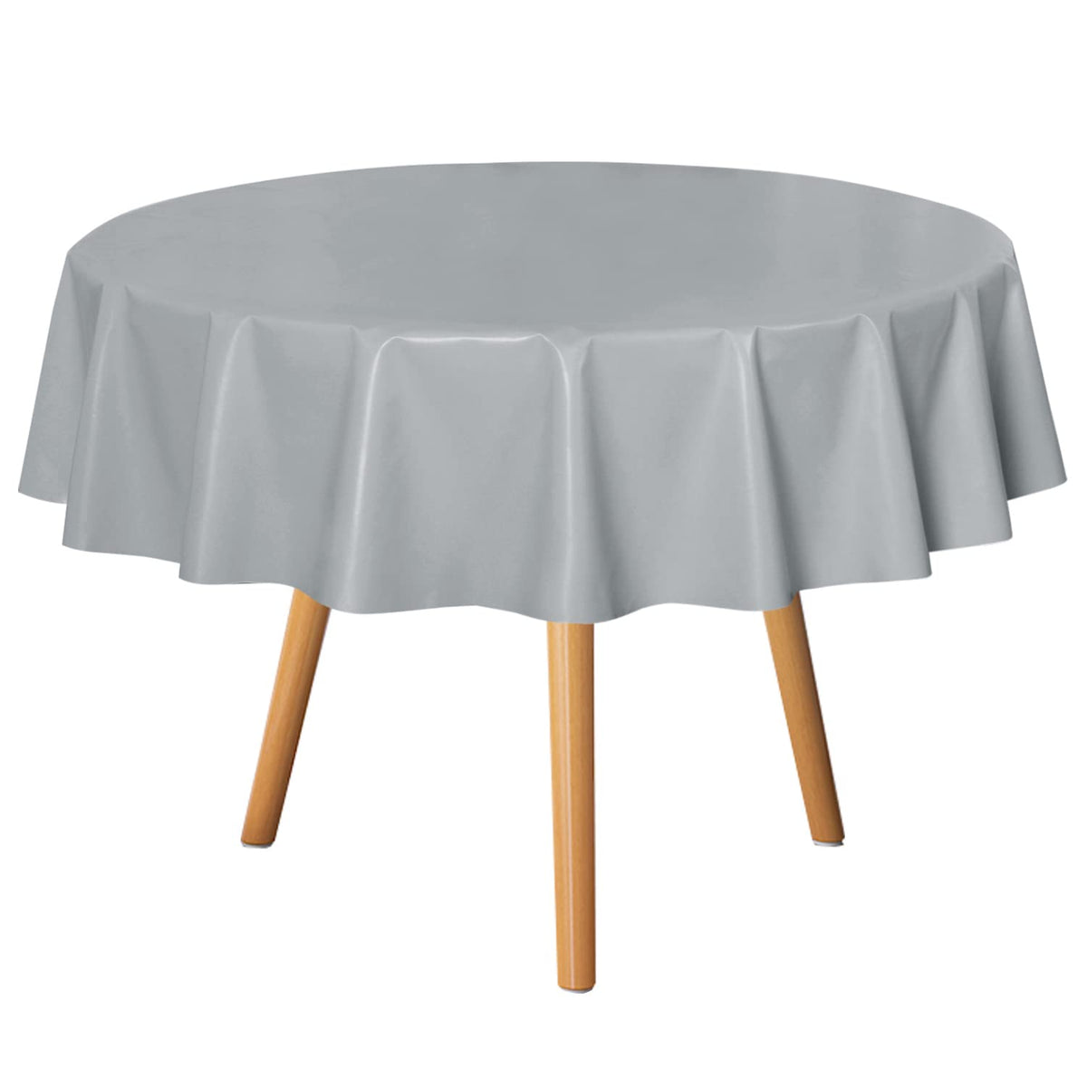 sancua Clear Plastic Table Cover Protector Waterproof Tablecloth 60x84 Inch