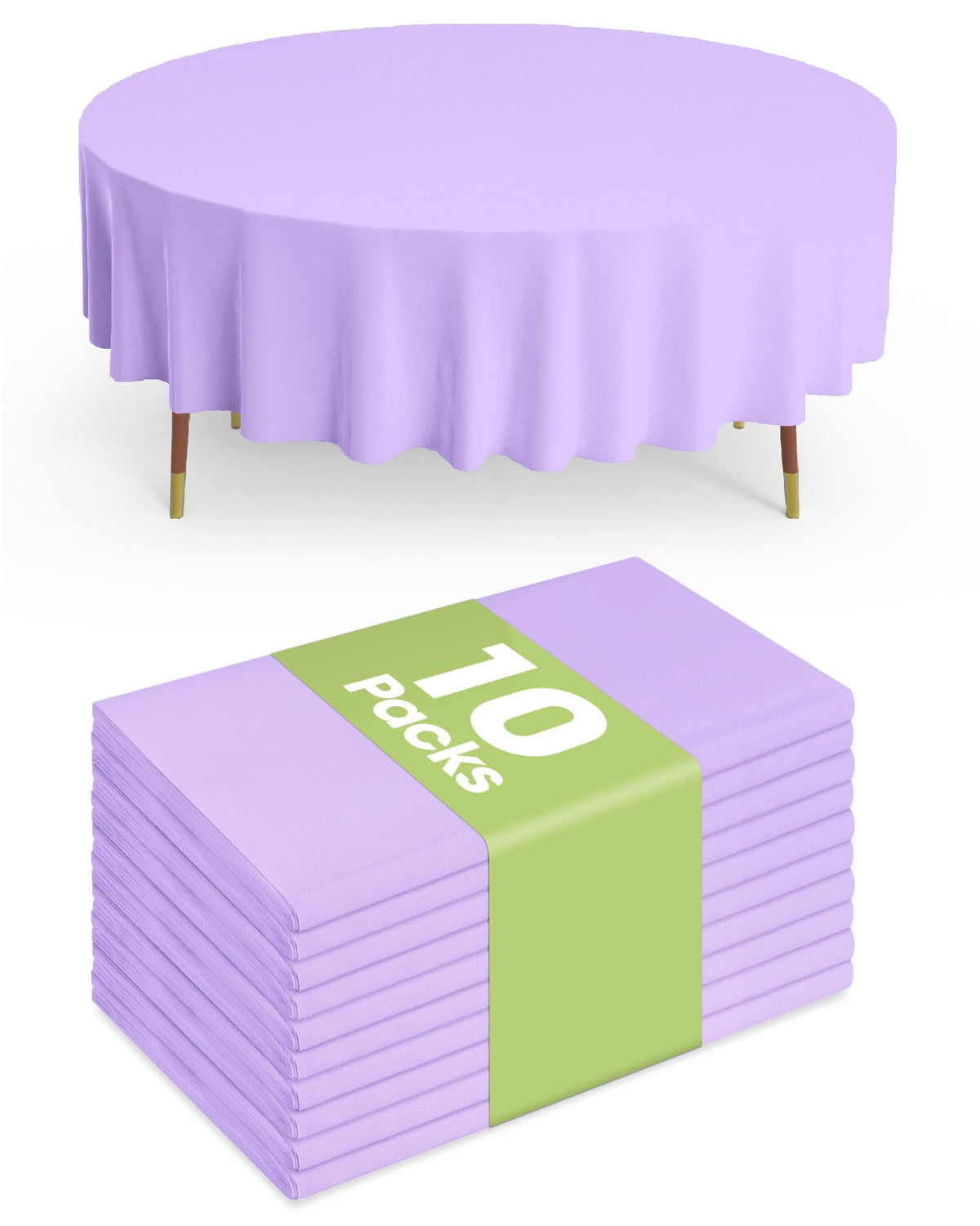 Pureegg Plastic Table Cloth Disposable 10 Pack, 54 x 108 Inch Table Cloths, Patriotic Decorations, Thanksgiving, Veterans Day Tablecloths, Rectangle, Plastic Cover, Leakproof & Sturdy, Navy Blue