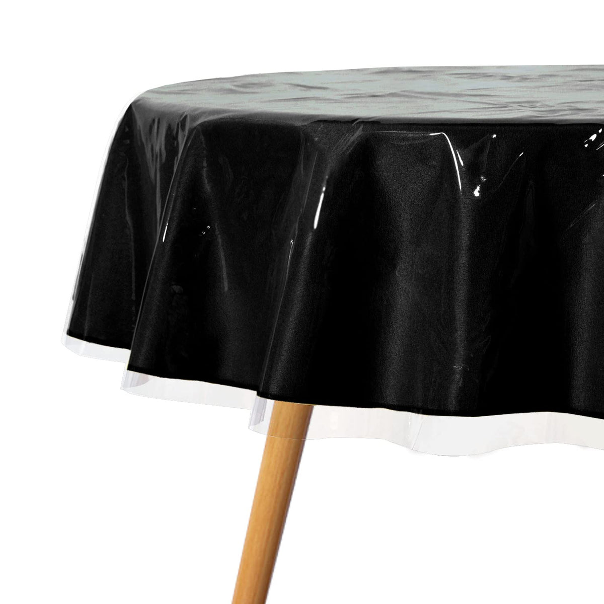 sancua Clear Plastic Table Cover Protector Waterproof Tablecloth 60x84 Inch