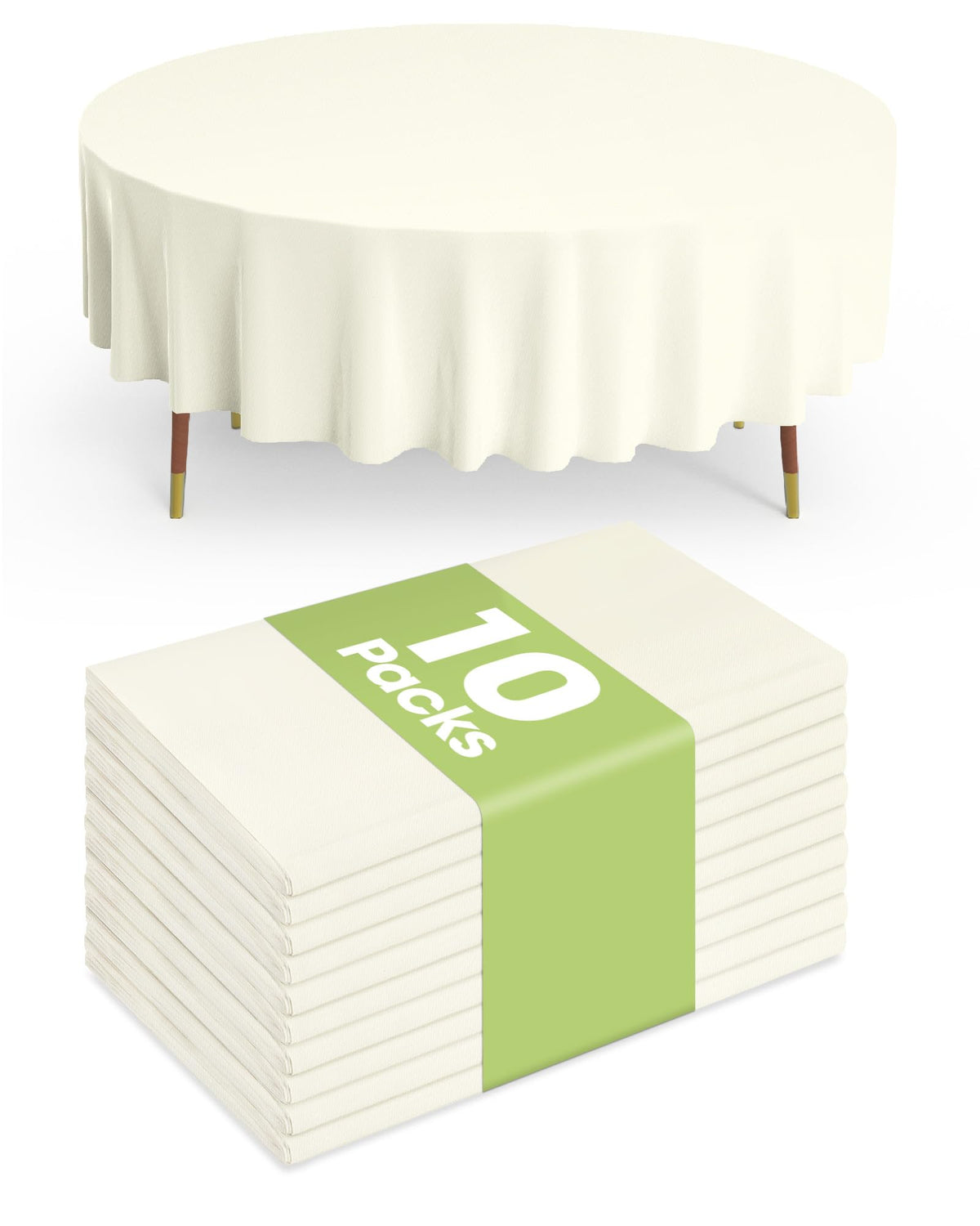 Pureegg Plastic Table Cloth Disposable 10 Pack, 54 x 108 Inch Table Cloths, Patriotic Decorations, Thanksgiving, Veterans Day Tablecloths, Rectangle, Plastic Cover, Leakproof & Sturdy, Navy Blue