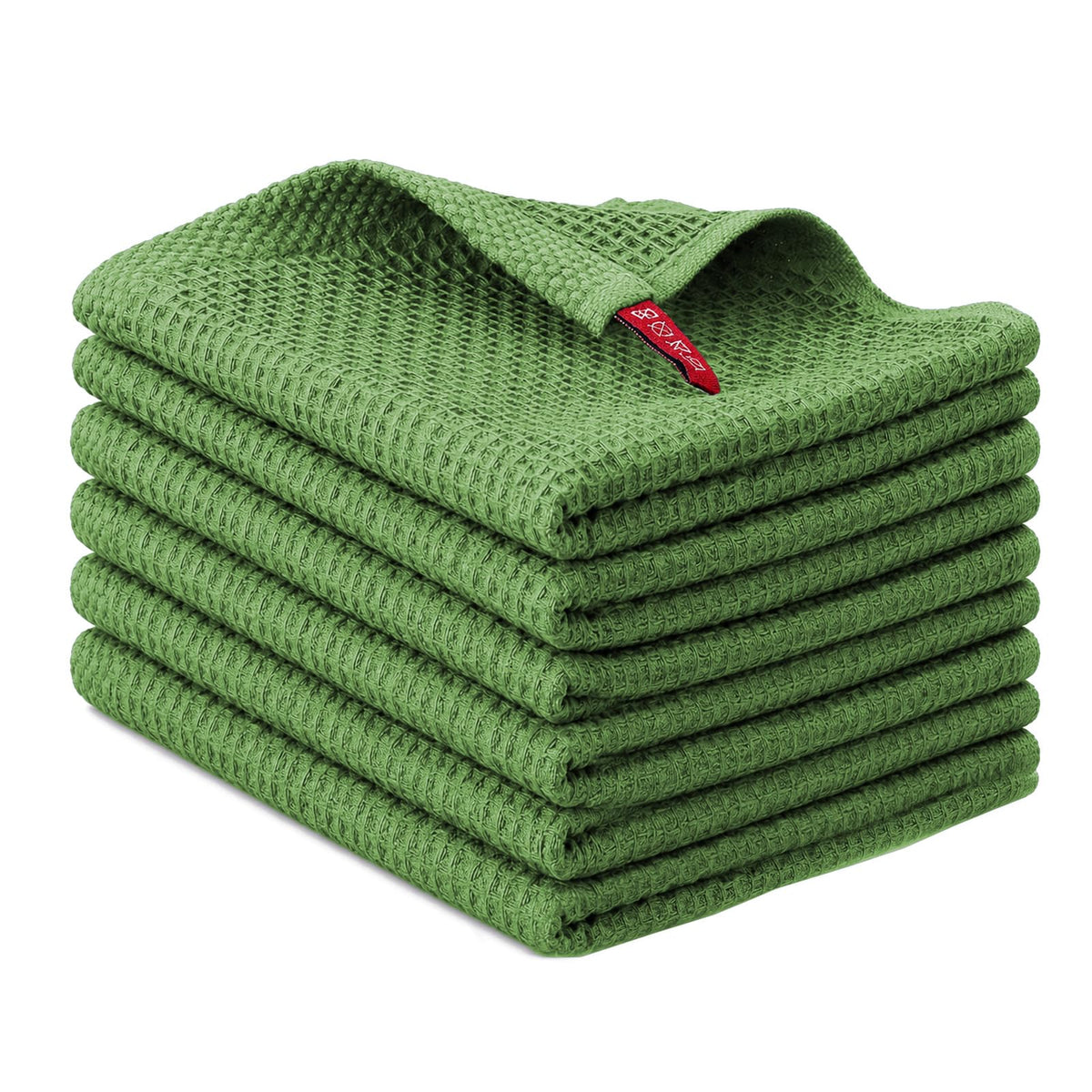 Egles 12 Pack 100% Cotton Kitchen Dish Cloths, 12 x 12 Inch Dishcloths