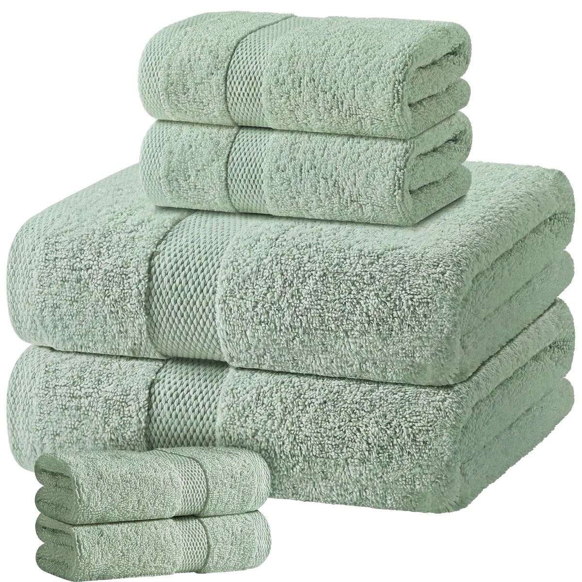 Premium Dish Towels for Kitchen, 8 Pack, 16x26 - Thick 410 GSM, Multicolor