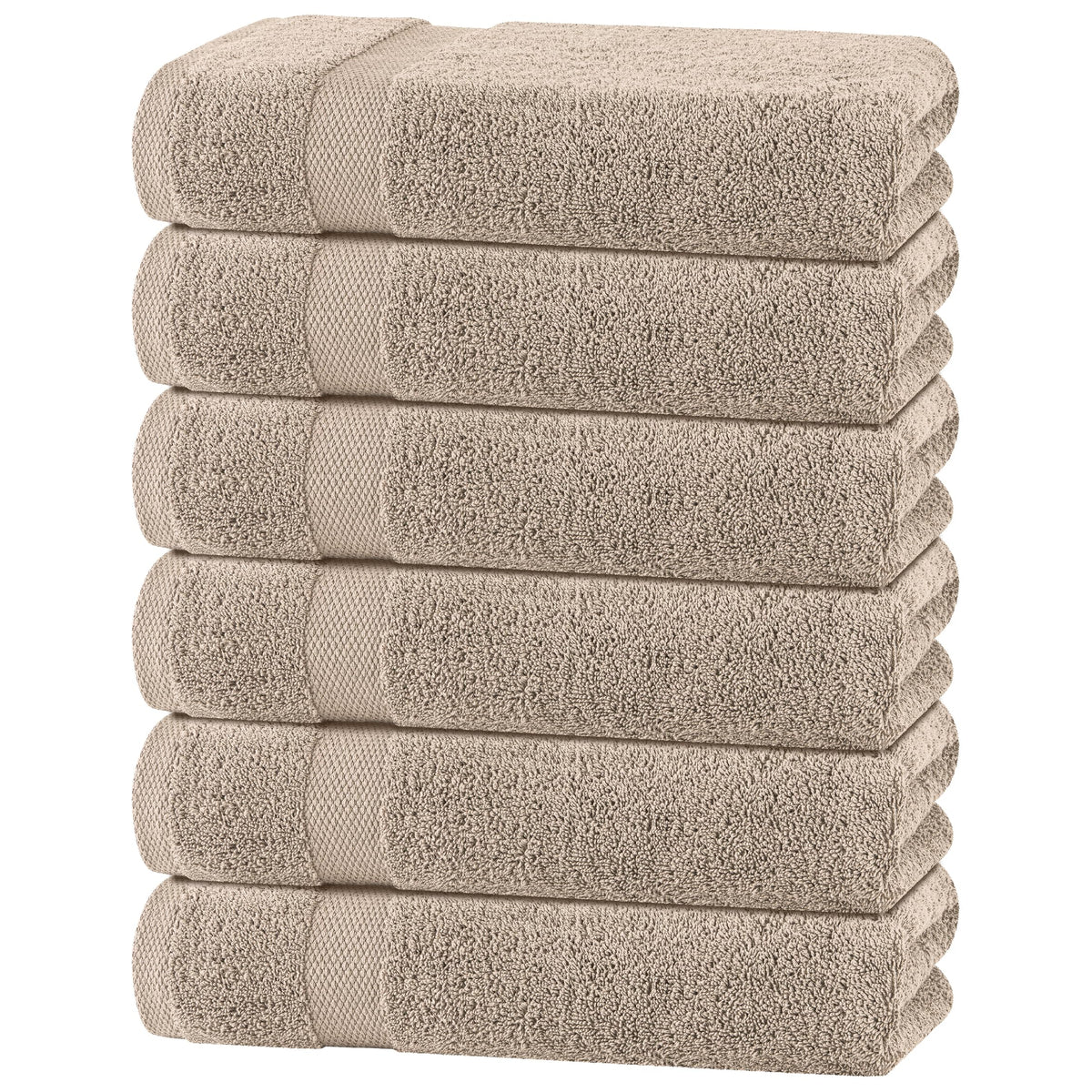 Premium Dish Towels for Kitchen, 8 Pack, 16x26 - Thick 410 GSM, Multicolor