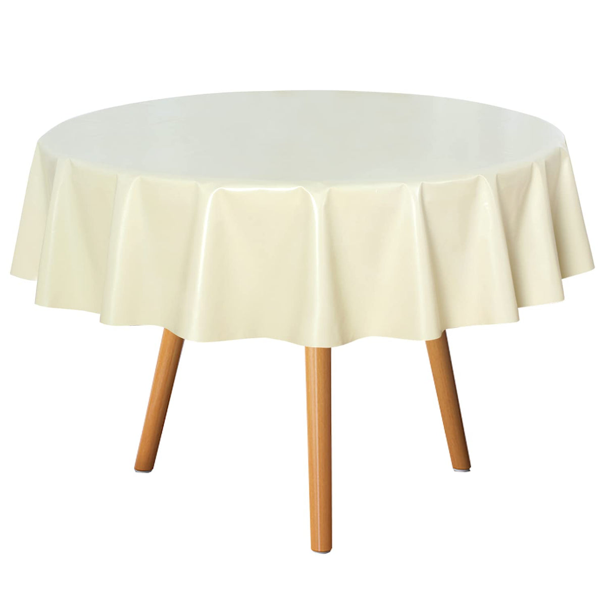 sancua Clear Plastic Table Cover Protector Waterproof Tablecloth 60x84 Inch