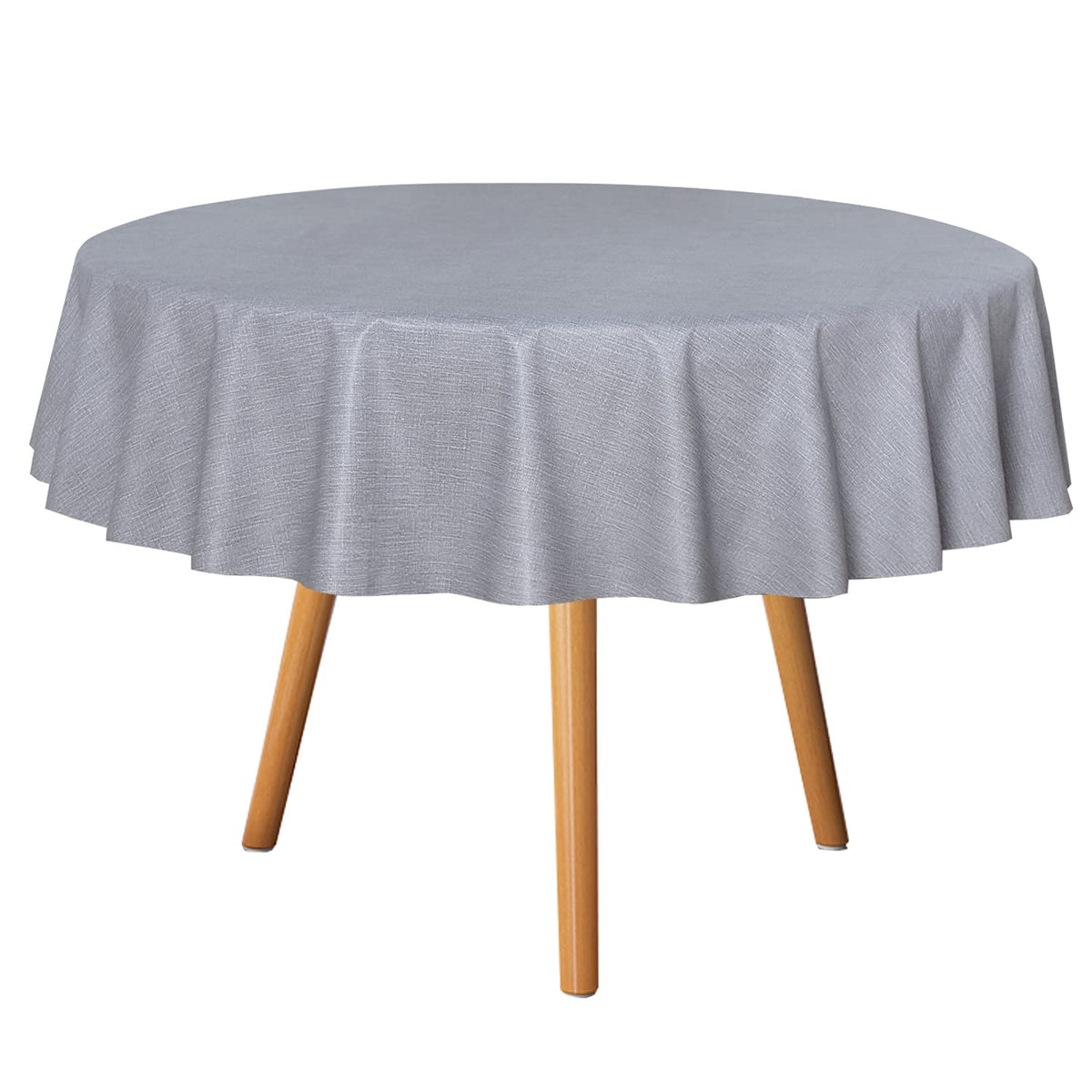 sancua Clear Plastic Table Cover Protector Waterproof Tablecloth 60x84 Inch