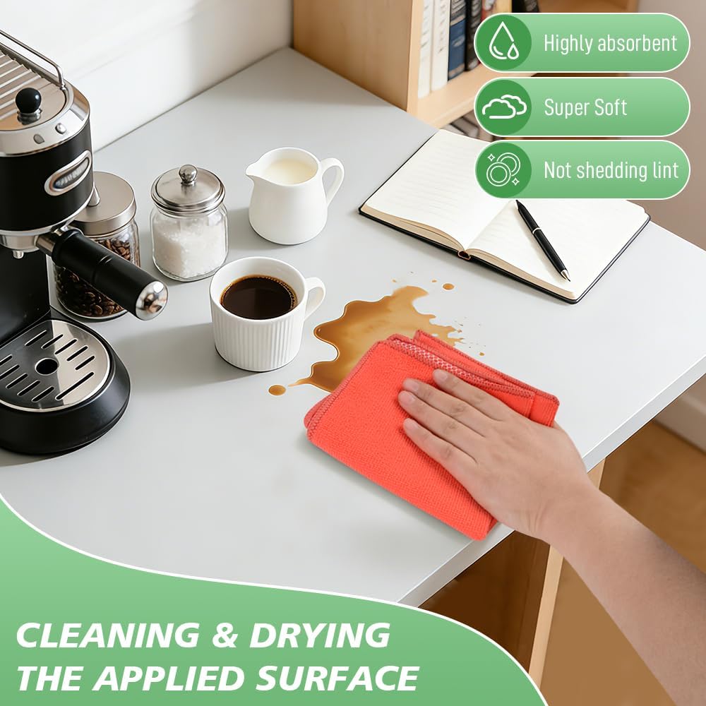 SINLAND Dish Cloth for Washing Dishes Kitchen Washcloth Cleaning Cloth