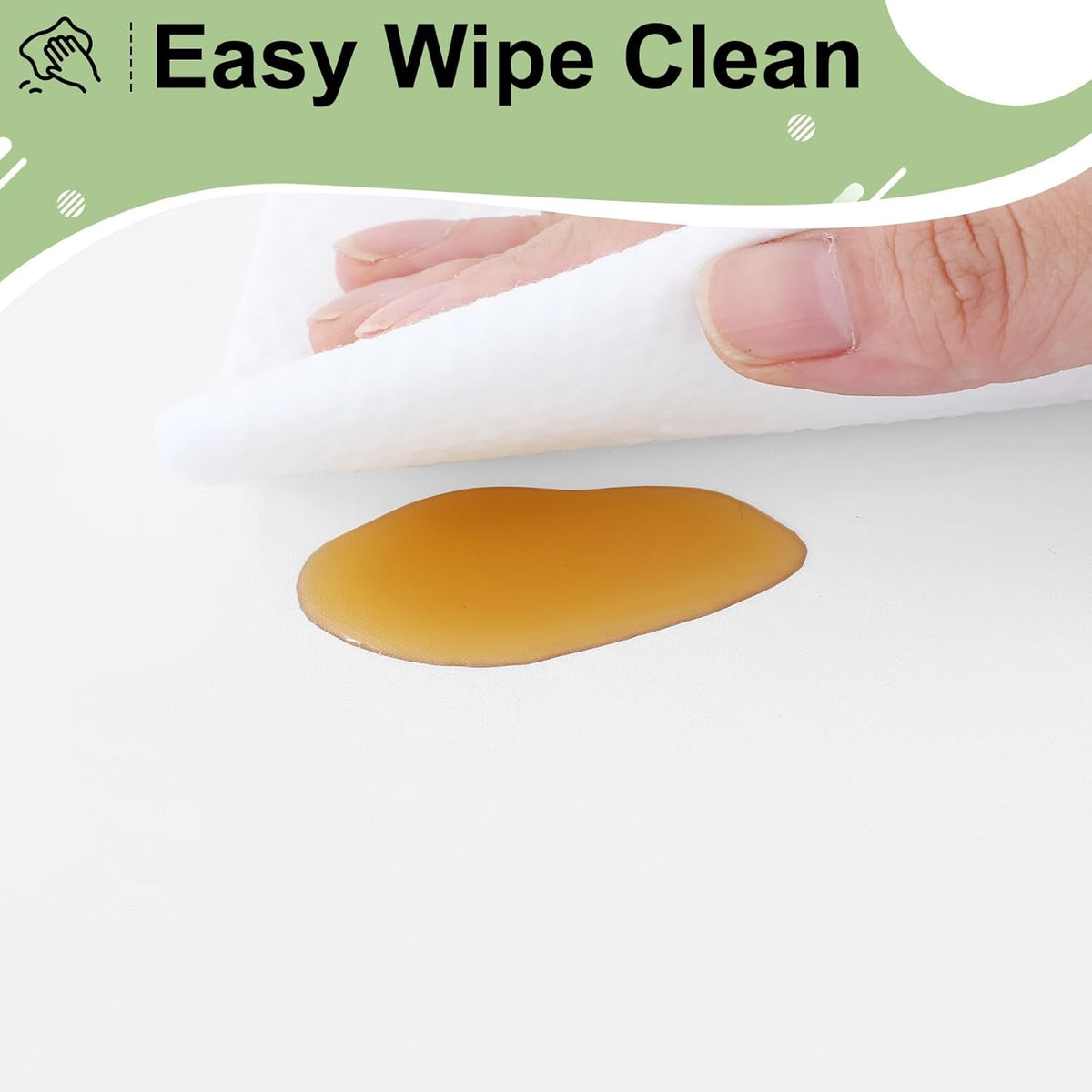 misaya 3 Packs Disposable Plastic Table Cloth, Gold Dots in White