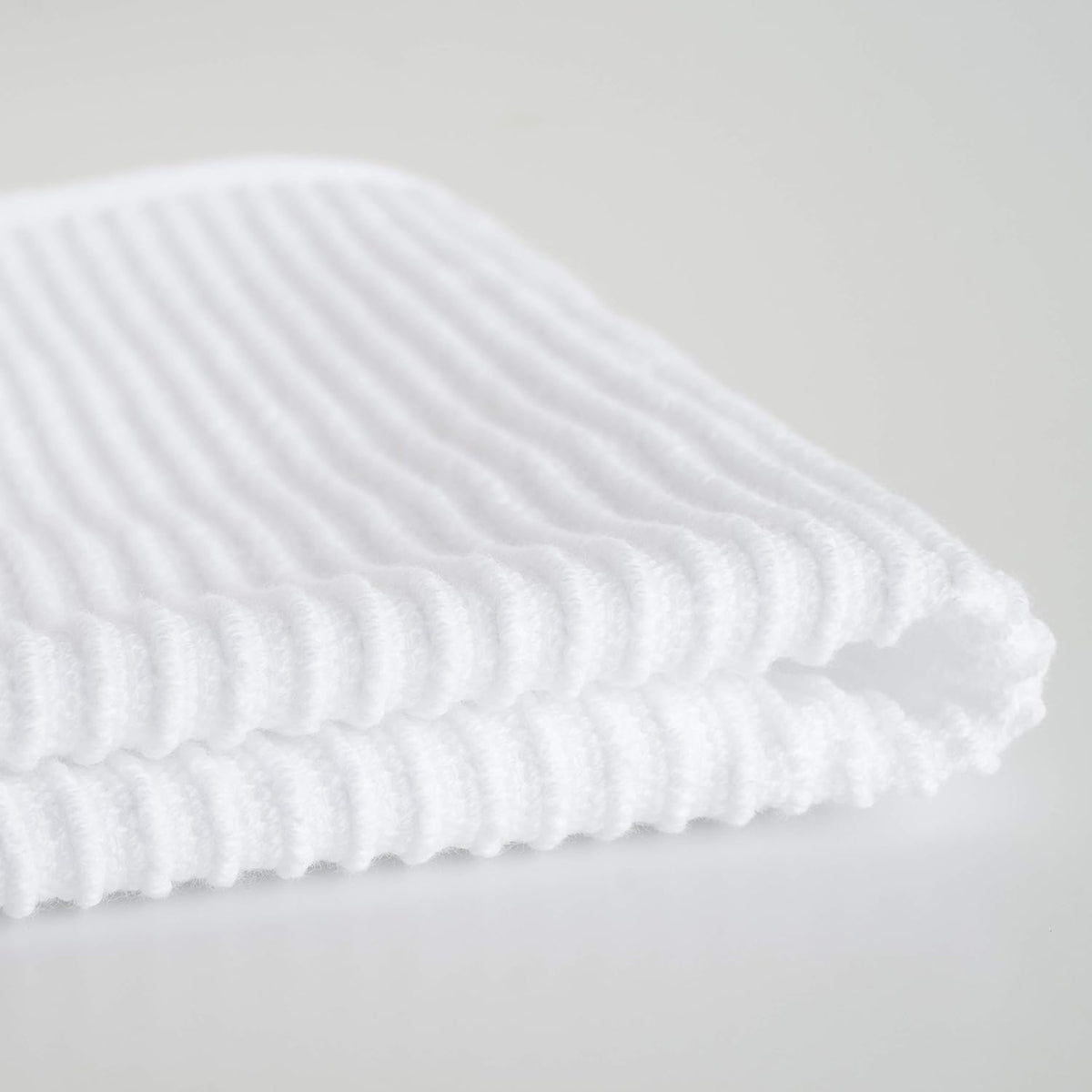 Now Designs Ripple Kitchen Dishcloth, Set of 4, White