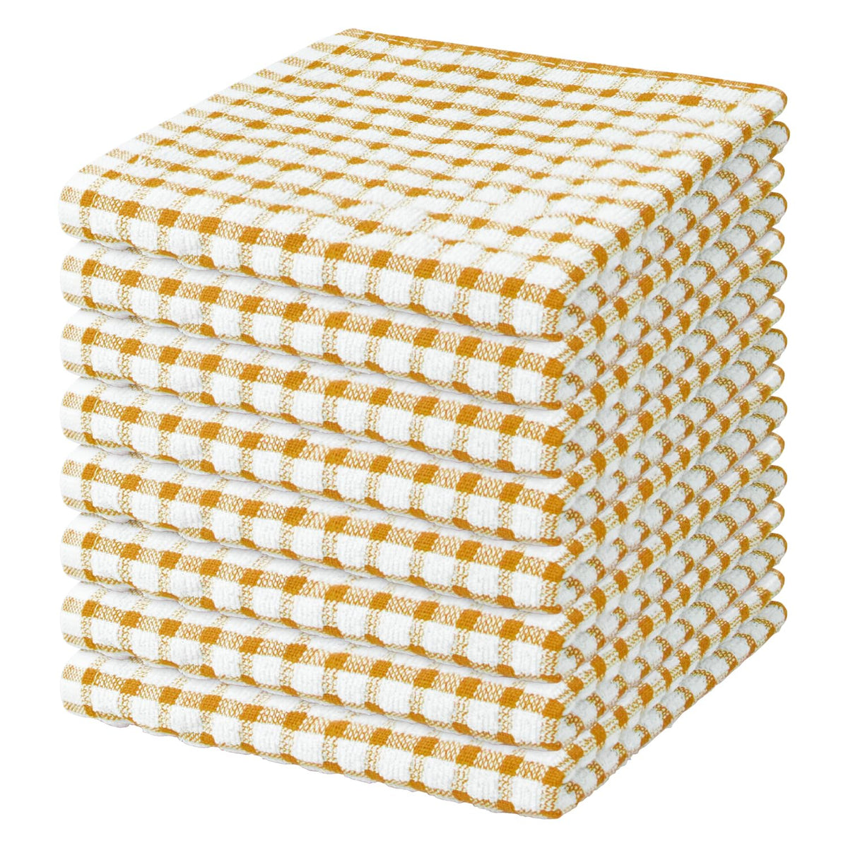 Nialnant 8 Pcs Kitchen Dish Rags,100% Cotton Soft Absorbent