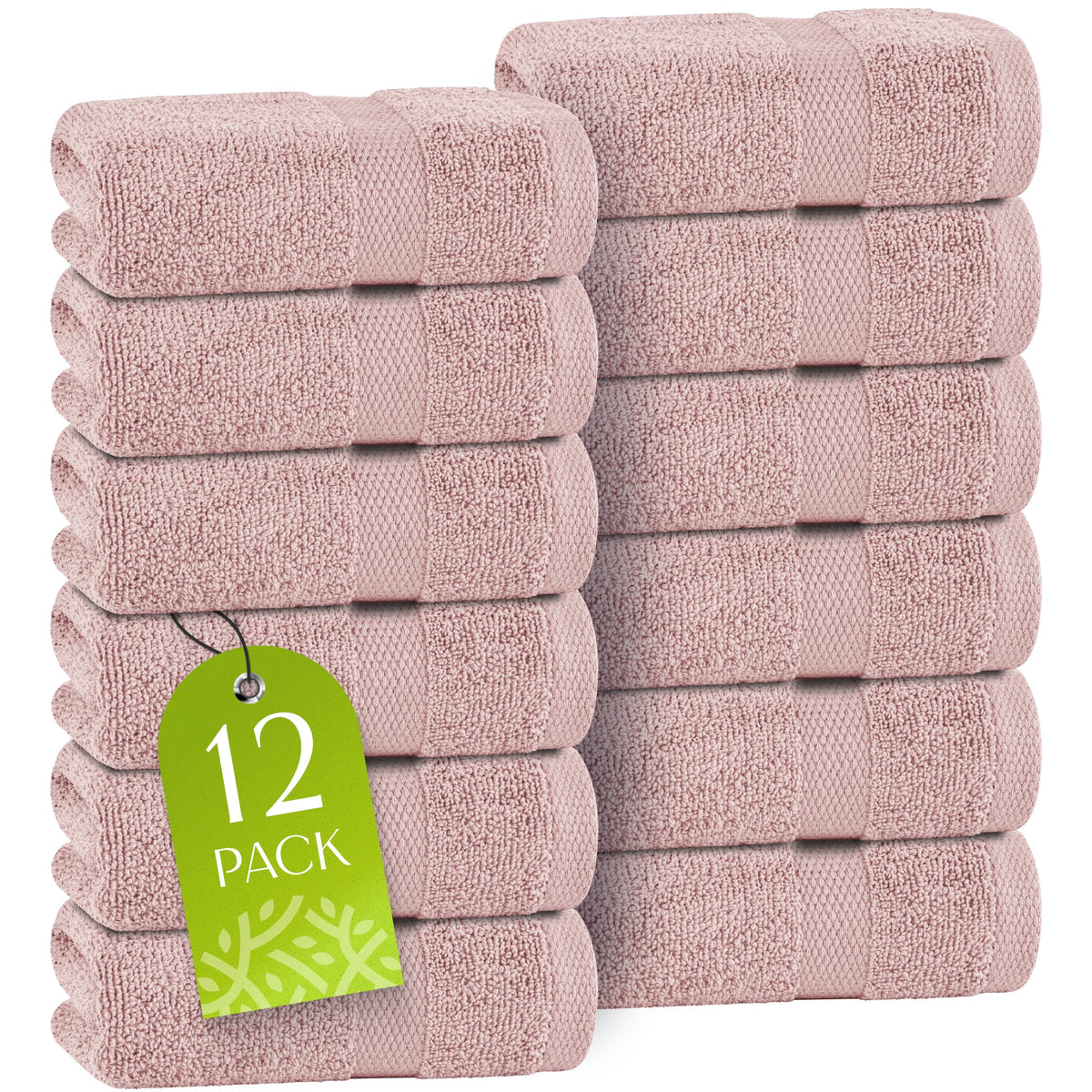 Premium Dish Towels for Kitchen, 8 Pack, 16x26 - Thick 410 GSM, Multicolor