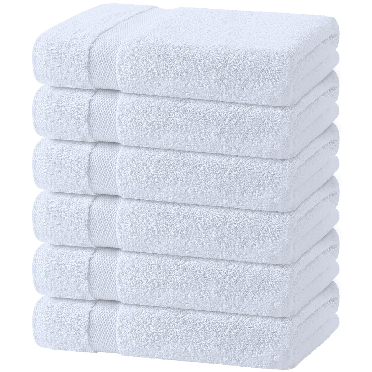 Premium Dish Towels for Kitchen, 8 Pack, 16x26 - Thick 410 GSM, Multicolor