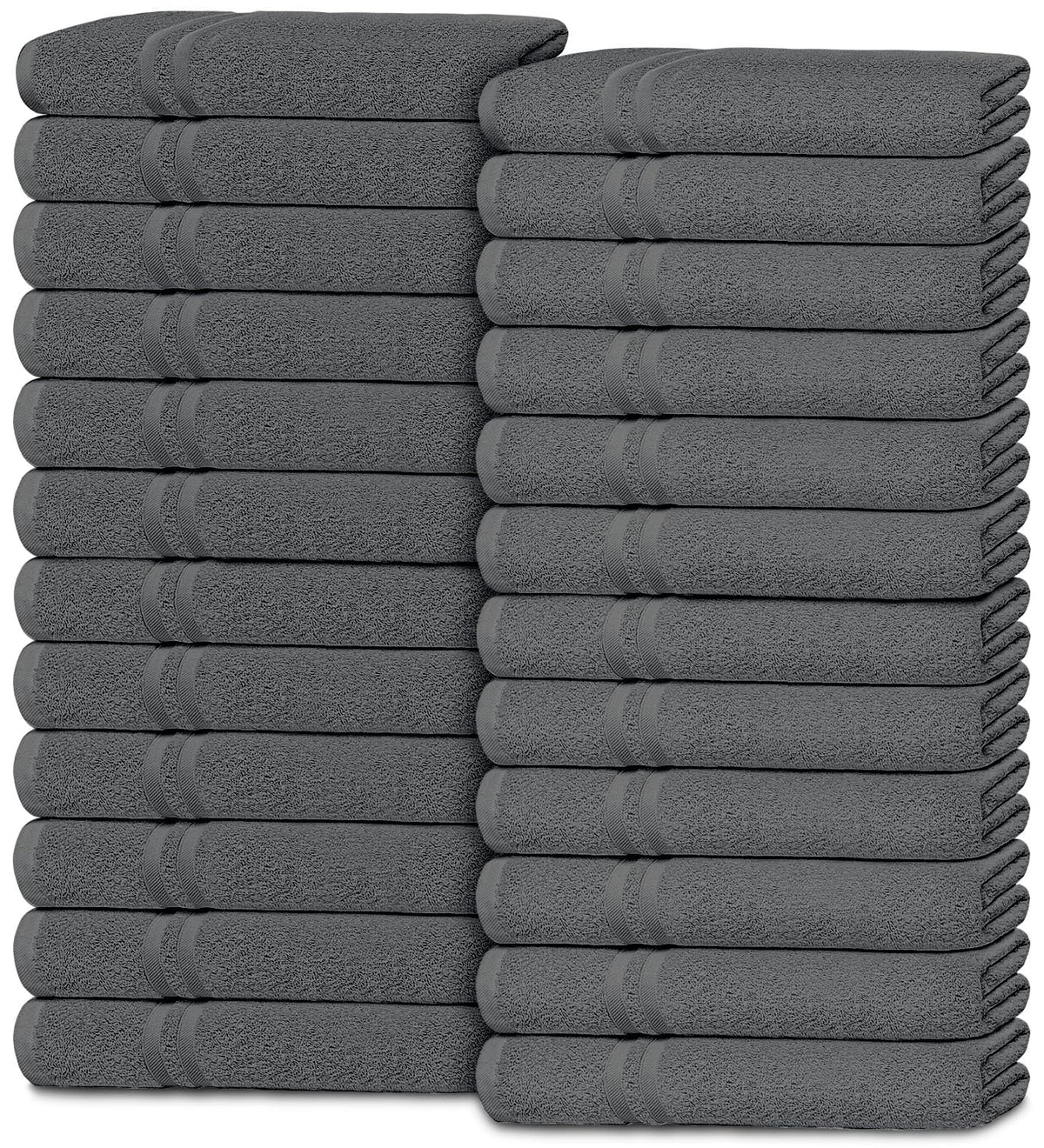 Premium Dish Towels for Kitchen, 8 Pack, 16x26 - Thick 410 GSM, Multicolor