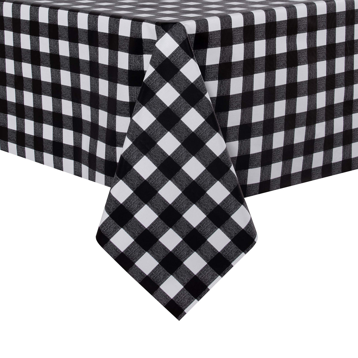 sancua Clear Plastic Table Cover Protector Waterproof Tablecloth 60x84 Inch