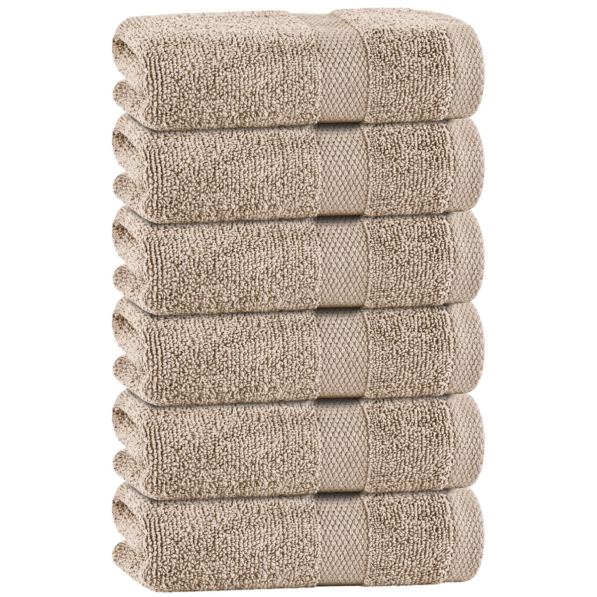 Premium Dish Towels for Kitchen, 8 Pack, 16x26 - Thick 410 GSM, Multicolor
