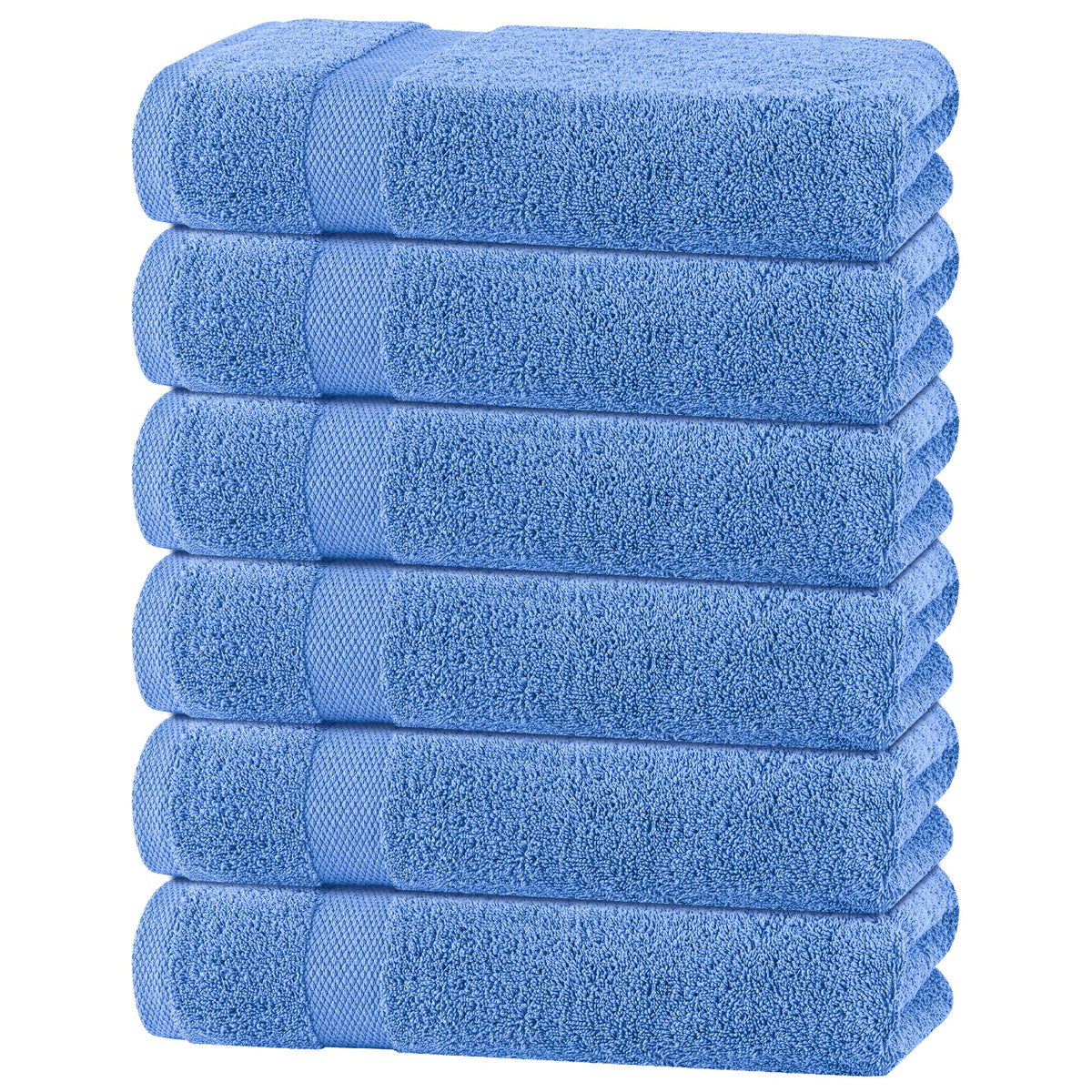 Premium Dish Towels for Kitchen, 8 Pack, 16x26 - Thick 410 GSM, Multicolor